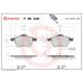 BREMBO Bremsklötze VA P 85 026 BREMBO Bremsklötze VA P 85 026