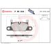 BREMBO Bremsklötze HA P 65 044 BREMBO Bremsklötze HA P 65 044