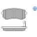 Bremsbelagsatz Kia T. Picanto 04-/I10 08- Mit Sensor 025 242 7614/W Bremsbelagsatz Kia T. Picanto 04-/I10 08- Mit Sensor 025 242 7614/W