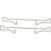 Zubehörsatz, Scheibenbremsbelag FORD Focus 12 1987474241 Zubehörsatz, Scheibenbremsbelag FORD Focus 12 1987474241