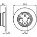 Bremsscheibe HA 0 986 479 167 Bremsscheibe HA 0 986 479 167
