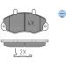 Bremsbelagsatz Ford P. Transit 91-00 252147018