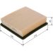 Luftfilter F 026 400 408