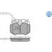 Bremsbelagsatz Citroen P. C15/Visa 84-97 Mit Sensor 025 210 8017/W Bremsbelagsatz Citroen P. C15/Visa 84-97 Mit Sensor 025 210 8017/W