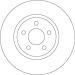 Bremsscheibe Chrysler P. Cruiser 1.6-2.4 00-10 DF4190 Bremsscheibe Chrysler P. Cruiser 1.6-2.4 00-10 DF4190