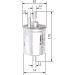 Kraftstofffilter AUDI,SEAT F 026 403 012