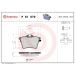 BREMBO Bremsklötze HA P 61 079 BREMBO Bremsklötze HA P 61 079