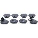 Bremsbelagsatz Audi S. A4/A6/Allroad 2,7-4,2 97-05 13.0460-2875.2 Bremsbelagsatz Audi S. A4/A6/Allroad 2,7-4,2 97-05 13.0460-2875.2
