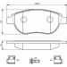 Bremsklötze PEUGEOT,CITROEN,VOLVO 0 986 494 602