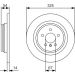 Bremsscheibe MERCEDES M-Klasse, GLE-Klasse 0 986 479 D10 Bremsscheibe MERCEDES M-Klasse, GLE-Klasse 0 986 479 D10