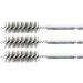 BGS Stahlbürste 15 mm Antrieb Außensechskant 6,3 mm (1/4 ) 3-tlg 3078-15-S