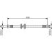 Bremsschlauch VA MERCEDES W639 03 1987481006