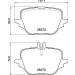 Bremsklotz P 50 169 Bremsklotz P 50 169