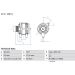 Lichtmaschine ALFA,FIAT,LANCIA 0 986 049 231