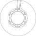 15 481 177 Bremsscheibe VA DF4145S