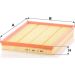 Mann & Hummel Luftfilter PKW BMW X5 3,0i 06 C 36 145