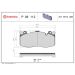 BREMBO Bremsklötze VA P 06 112 BREMBO Bremsklötze VA P 06 112