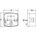 LKW 3K Leuchte ohne Kennzeichenbeleuchtung 2SD 002 776-231