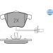 Bremsbelagsatz Vw S. A6 97- Mit Sensor MEYLE-ORIGINAL: True to OE 025 237 6220/W