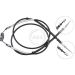 A.B.S. Handbremsseil Seilzug Festellbremse K12425 A.B.S. Handbremsseil Seilzug Festellbremse K12425