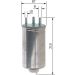 Kraftstofffilter DACIA,RENAULT F 026 402 075