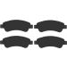 Bremsklötze VA PEUGEOT 206,307,CITR 98 COTEC GDB1463