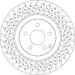 15 481 110 Bremsscheibe VA DF6433S 15 481 110 Bremsscheibe VA DF6433S