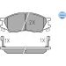 Bremsbelagsatz Nissan P. Almera N16 02- Mit Sensor 025 246 4815/W Bremsbelagsatz Nissan P. Almera N16 02- Mit Sensor 025 246 4815/W