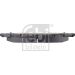 FEBI BILSTEIN Bremsbelagsatz, Scheibenbremse 170789 FEBI BILSTEIN Bremsbelagsatz, Scheibenbremse 170789