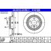 Bremsscheibe Opel T. Astra/Cascada/Zafira 10- Power Disc 24.0312-0189.1 Bremsscheibe Opel T. Astra/Cascada/Zafira 10- Power Disc 24.0312-0189.1