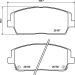 BREMBO Bremsklötze VA P 30 116 BREMBO Bremsklötze VA P 30 116