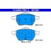 Bremsbelagsatz Vw P. Golf/Passat/Vento 1.8-2.8 91-06 13.0460-7081.2 Bremsbelagsatz Vw P. Golf/Passat/Vento 1.8-2.8 91-06 13.0460-7081.2