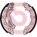 Bremsbackensatz HA FIAT 500 07 ESSENTIAL LINE S 24 553 Bremsbackensatz HA FIAT 500 07 ESSENTIAL LINE S 24 553
