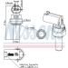 NISSENS Sensor, Kühlmitteltemperatur 207046 NISSENS Sensor, Kühlmitteltemperatur 207046