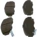 Bremsklötze HONDA Civic 0 986 424 722 Bremsklötze HONDA Civic 0 986 424 722