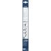 Bosch Wischerblatt H772 3397004772 Bosch Wischerblatt H772 3397004772