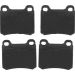 Bremsklötze HA MERCEDES W201,W202,W124,W126 84 COTEC GDB911
