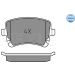 Bremsbelagsatz Vw T. T5 03 252332617 Bremsbelagsatz Vw T. T5 03 252332617