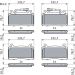 Bremsklötze ALFA ROMEO Giulia 15 0 986 424 851