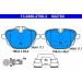 Bremsbelagsatz Bmw T. F10/F11 520-530 10-/F25 X3 10 13.0460-2760.2 Bremsbelagsatz Bmw T. F10/F11 520-530 10-/F25 X3 10 13.0460-2760.2