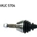 SKF Antriebswelle VKJC 5704