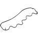Dichtung Zylinderkopfhaube VW CRAFTER 30-50 2.5 TDI 06 - 11 71-42172-00