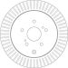 89 482 002 Bremsscheibe HA DF6351 89 482 002 Bremsscheibe HA DF6351