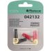 Phonocar Ringkabelschuh für 10 mm² Kabel mit 8 mm Loch 2x Plus 2x Minus 042132