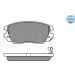 Bremsbelagsatz Opel P. Insignia 08- Mit Sensor 025 244 1519/W
