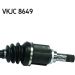 Antriebswelle VKJC 8649