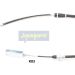 Seilzug, Feststellbremse Kia T. Carnival 2.5 V6/2.9 Crdi 99- Le BC-K03 Seilzug, Feststellbremse Kia T. Carnival 2.5 V6/2.9 Crdi 99- Le BC-K03