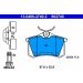 Bremsbelagsatz Citroen T. C2/C3/C4/C8/Ds3/Ds4/Xsara 00 13.0460-2740.2 Bremsbelagsatz Citroen T. C2/C3/C4/C8/Ds3/Ds4/Xsara 00 13.0460-2740.2