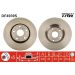 82 481 173 Bremsscheibe VA TOYOTA VERSO 13 TRW SINGLE DF4939S 82 481 173 Bremsscheibe VA TOYOTA VERSO 13 TRW SINGLE DF4939S