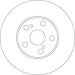 Bremsscheibe Toyota P. Avensis DF4416 Bremsscheibe Toyota P. Avensis DF4416